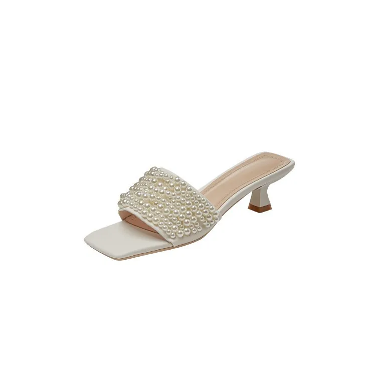 2021 summer Korean version net red gentle wind fashion thin heel women's sandals open toe back air low heel slippers large
2021 summer Korean version net red gentle wind fashion thin heel women's sandals open toe back air low heel slippers large