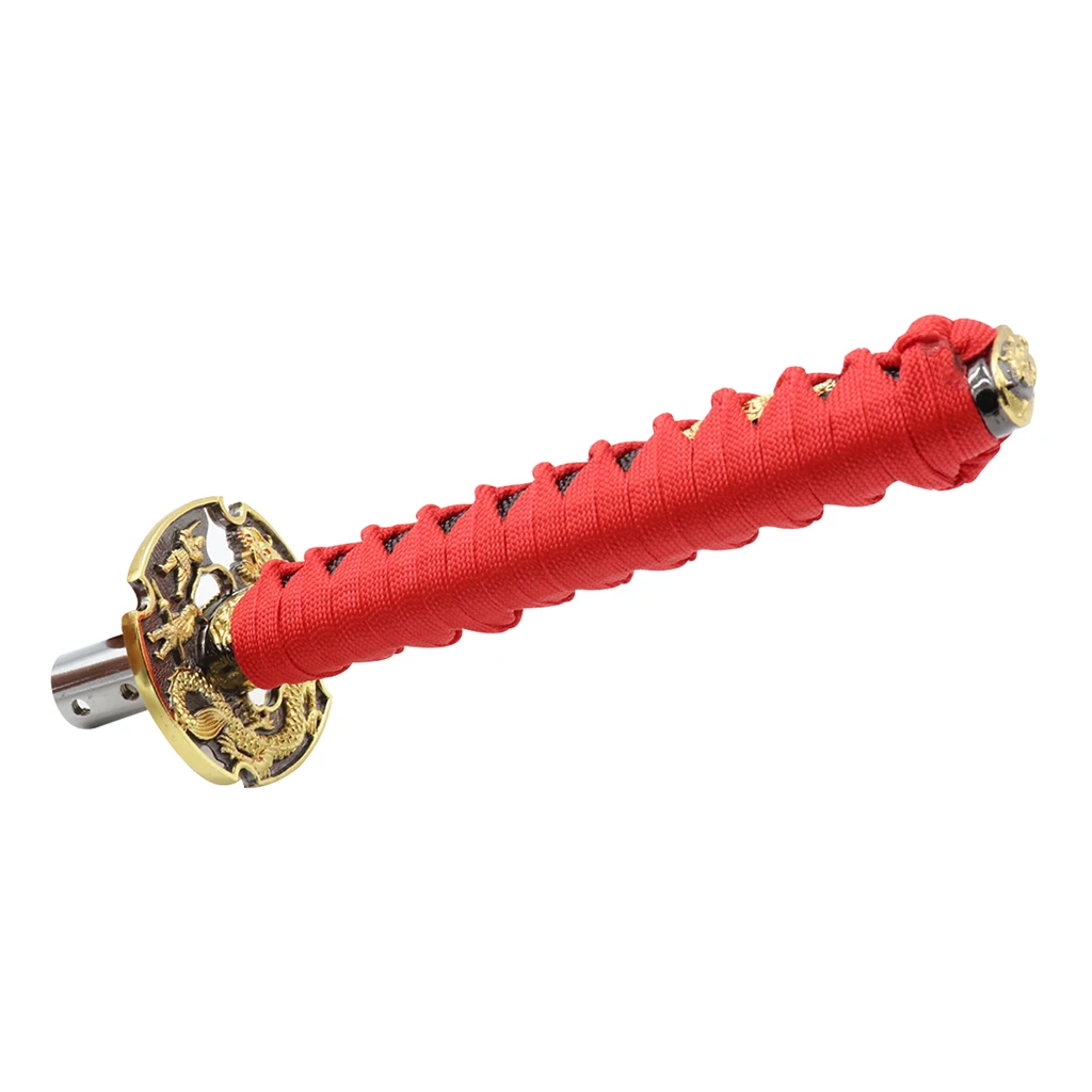 Samurai Sword Katana Shape Gear Shift Knob Shifter Lever for Car Rust And Corrosion Resistance
Samurai Sword Katana Shape Gear Shift Knob Shifter Lever for Car Rust And Corrosion Resistance