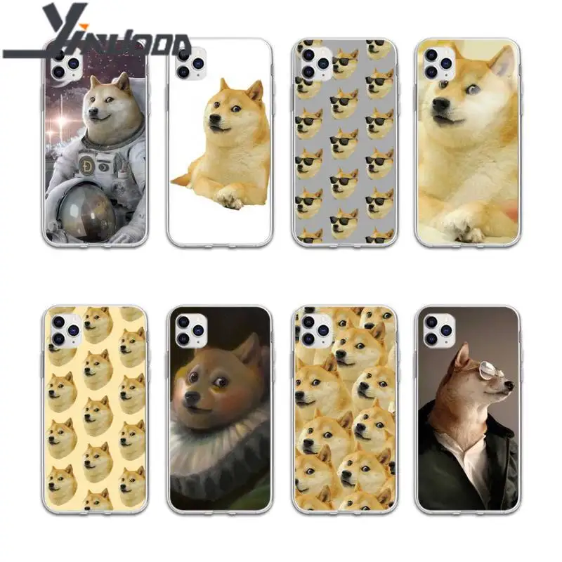 Фото Чехол для телефона Yinuoda Doge Meme Kabosu iphone se 2020 6 6s 7 8 plus x xs max xr 11 12 pro funda|Бамперы| |