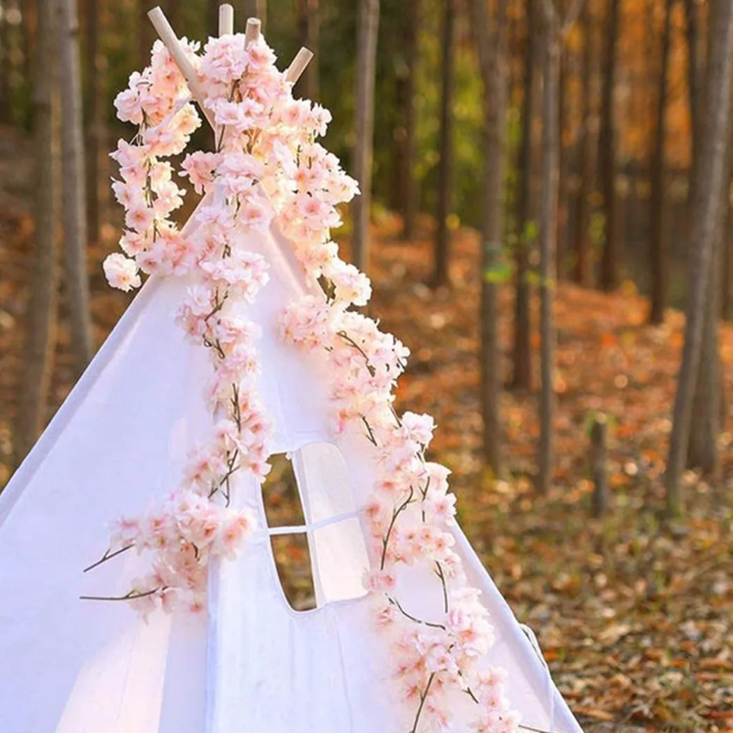 1 X Cherry Blossoms Artificial Silk Wisteria Flower Vines Hanging Rattan Flowers *100% Brand New And High Quality
1 X Cherry Blossoms Artificial Silk Wisteria Flower Vines Hanging Rattan Flowers *100% Brand New And High Quality