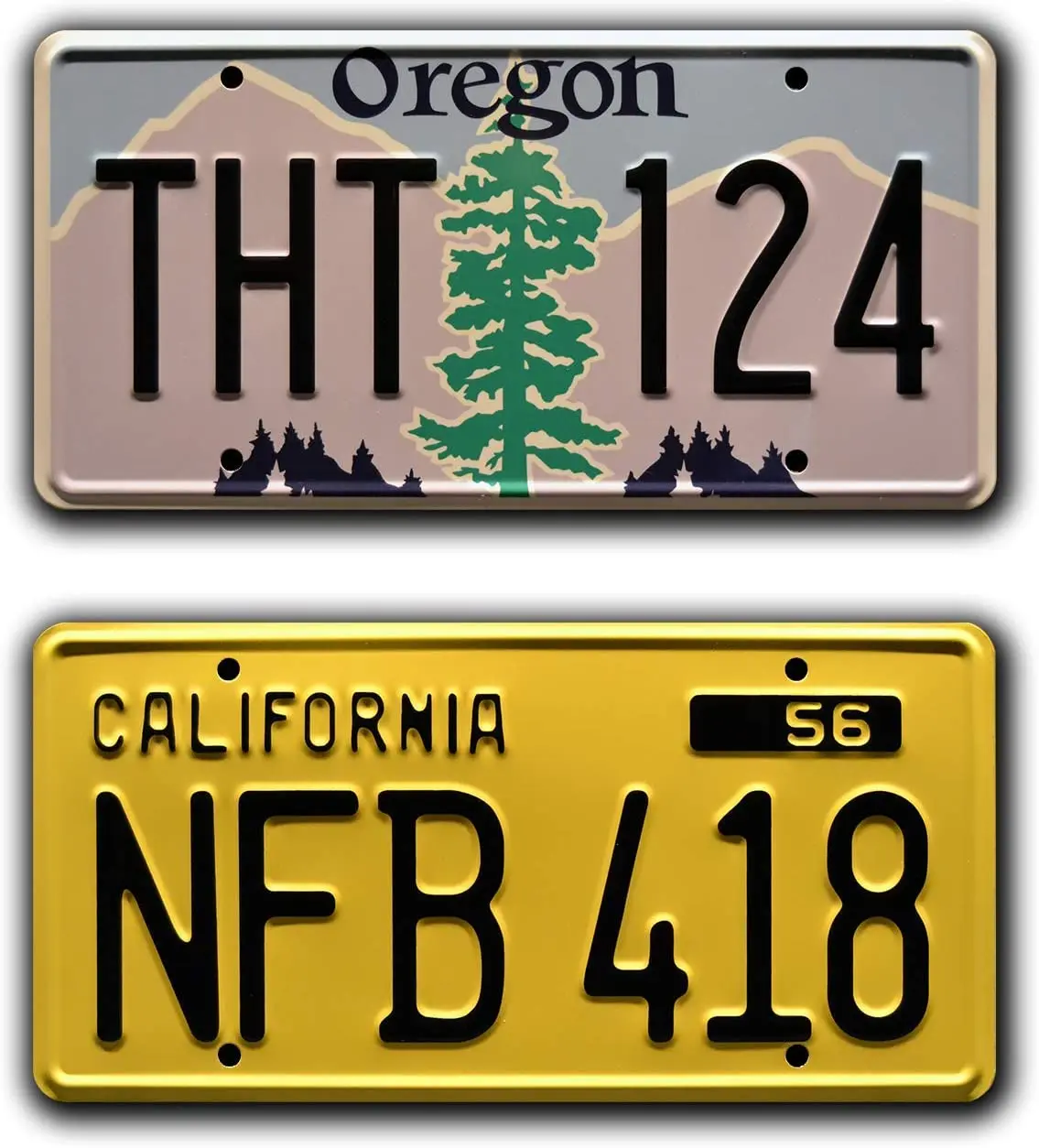 Celebrity Machines Psycho + Bates Motel | THT 124 + NFB 418 | Metal License Plates
Celebrity Machines Psycho + Bates Motel | THT 124 + NFB 418 | Metal License Plates