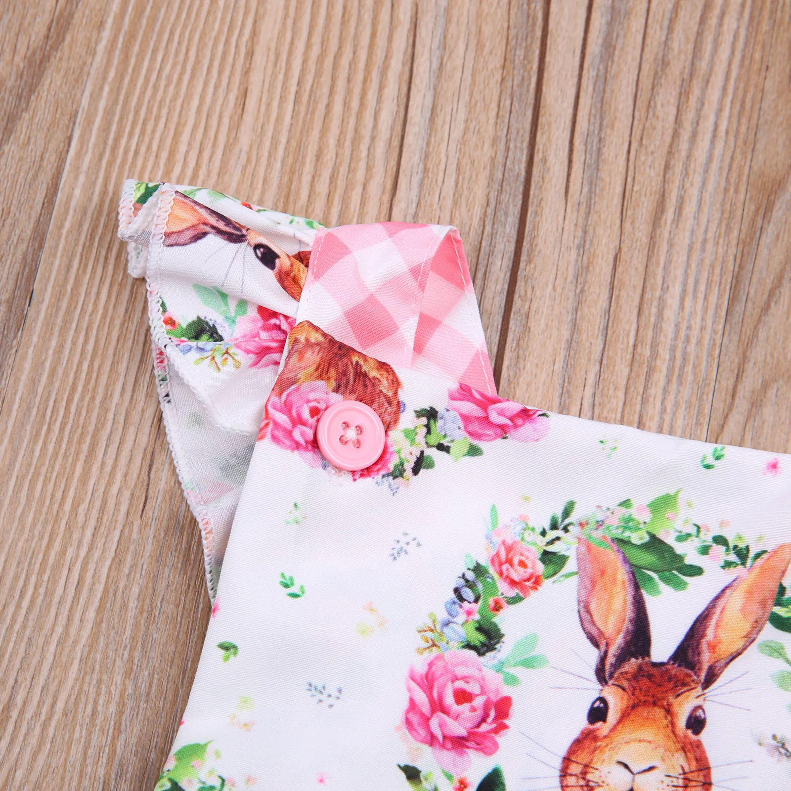 Easter Days Newborn Baby Girls Boys Romper Rabbit Floral Print Ruffles Sleeve Backless Jumpsuits
Easter Days Newborn Baby Girls Boys Romper Rabbit Floral Print Ruffles Sleeve Backless Jumpsuits