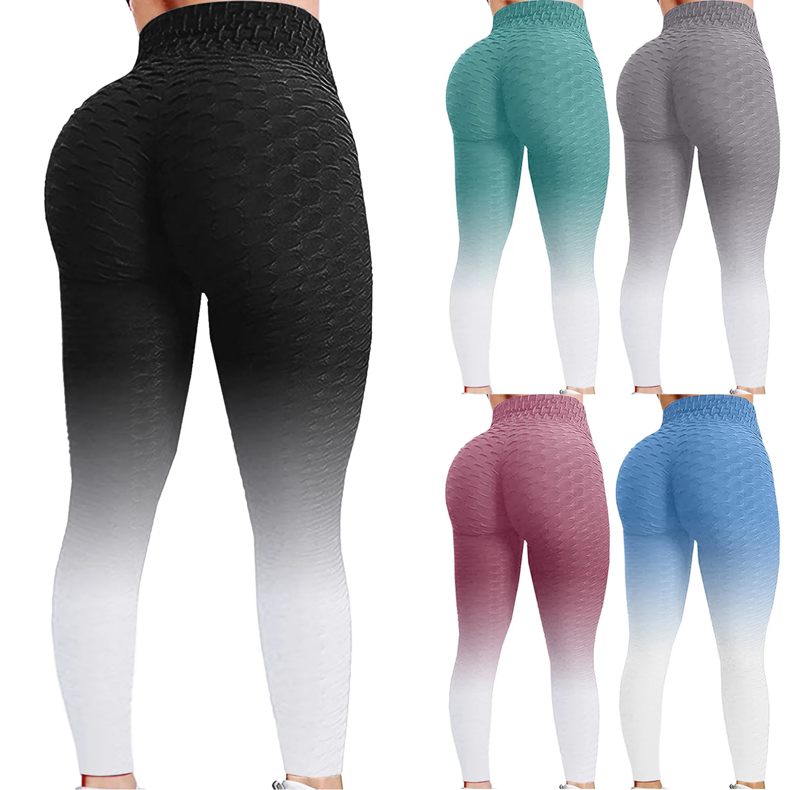 Seamless Yoga Pants Gradient Jacquard Pants High Waist Tights Hip Lifting Trousers Skinny Fitness Soprts Leggings yoga broek A20
Seamless Yoga Pants Gradient Jacquard Pants High Waist Tights Hip Lifting Trousers Skinny Fitness Soprts Leggings yoga broek A20