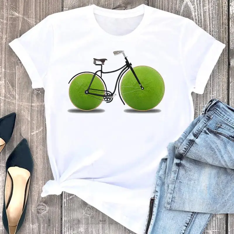 Women Clothes Fruit Love Sweet Beach Ladies Cartoon Fashion Short Sleeve Summer Print Tshirt Female Tee Top Graphic T-shirt
Women Clothes Fruit Love Sweet Beach Ladies Cartoon Fashion Short Sleeve Summer Print Tshirt Female Tee Top Graphic T-shirt