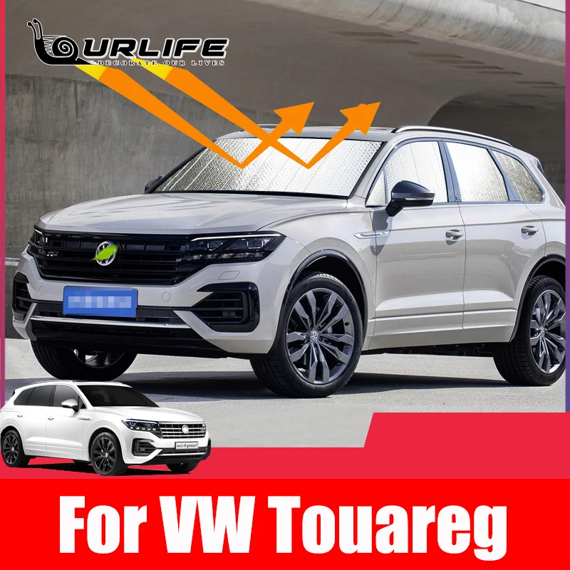 Car Sunshade Sun Visor Front Windshield Anti-UV Auto Sun Shade Car Accessories For Volkswagen VW Touareg 2019 2020 2021 
Car Sunshade Sun Visor Front Windshield Anti-UV Auto Sun Shade Car Accessories For Volkswagen VW Touareg 2019 2020 2021