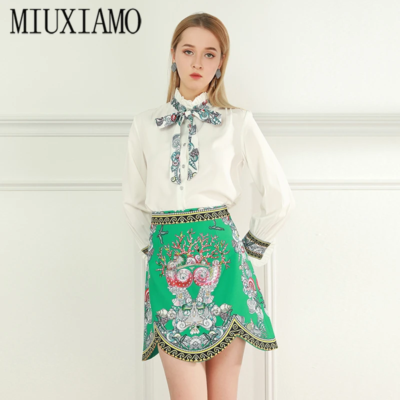 Женский костюм MIUXIMAO, топ с круглым вырезом и длинным рукавом и Асимметричная мини-юбка с цветочным принтом, комплект из 2 предметов, весна-ле...
Женский костюм MIUXIMAO, топ с круглым вырезом и длинным рукавом и Асимметричная мини-юбка с цветочным принтом, комплект из 2 предметов, весна-ле...