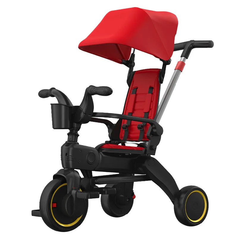 

Children's Tricycle Baby Stroller Artifact Stroller Foldable Lightweight Multifunctional Infant Baby Bicycle