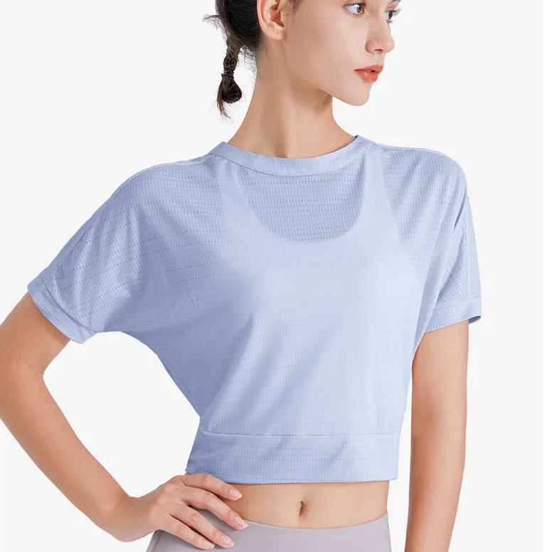 2021 loose beauty back yoga tops, breathable and quick-drying sports T-shirts, running shirts, women's gym women's sports tops
2021 loose beauty back yoga tops, breathable and quick-drying sports T-shirts, running shirts, women's gym women's sports tops