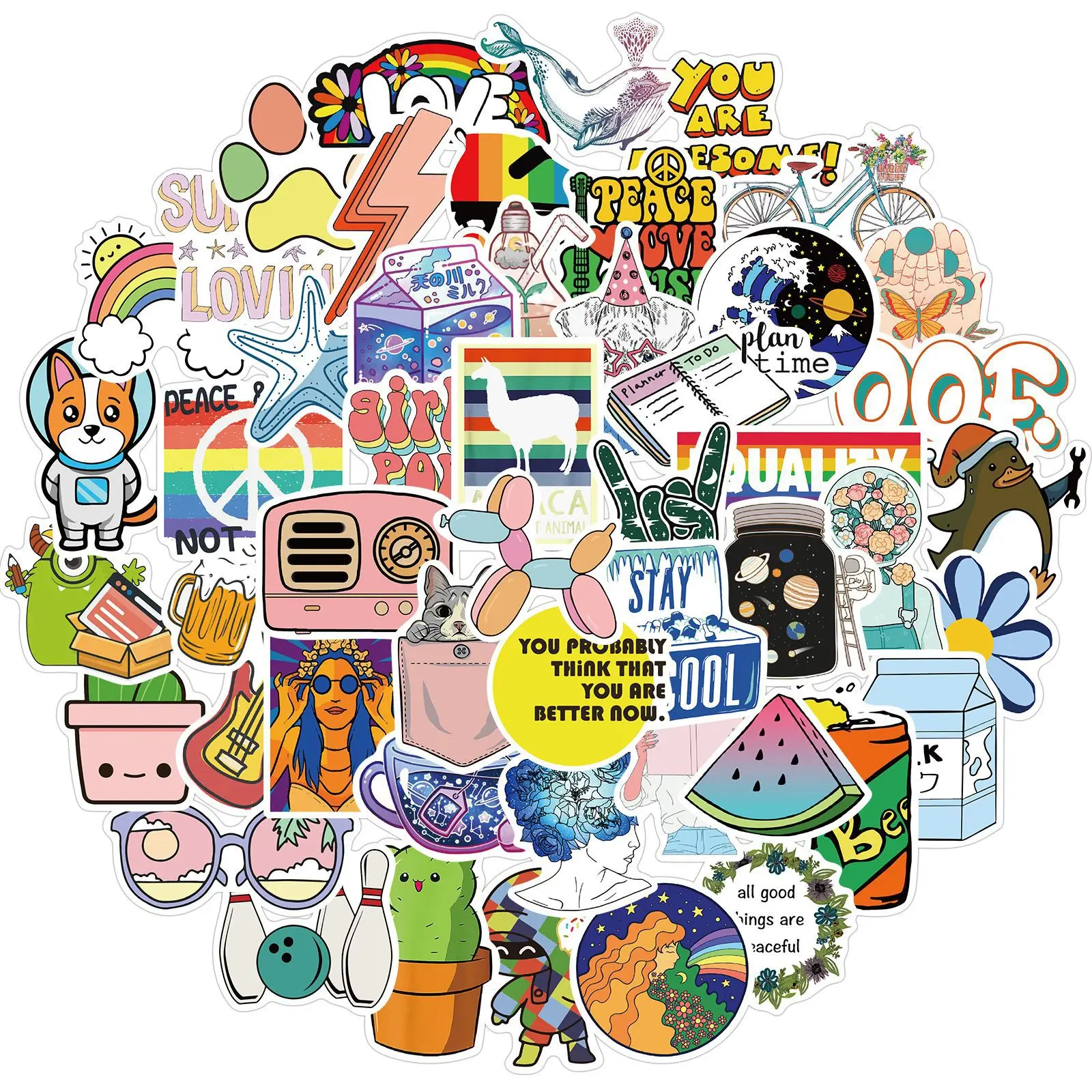 10/50/100Pcs/Lot Cartoon Stickers VSCO Small Fresh Graffiti Waterproof Classic DIY Laptop Phone Snowboard Luggage Fridge Sticker
10/50/100Pcs/Lot Cartoon Stickers VSCO Small Fresh Graffiti Waterproof Classic DIY Laptop Phone Snowboard Luggage Fridge Sticker