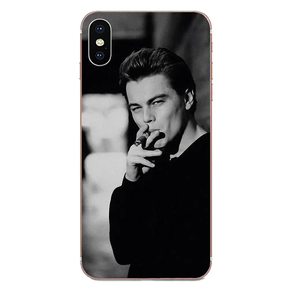 Leonardo Dicaprio молодой Белый лебедь портрет для samsung Galaxy Note 5 8 9 S3 S4 S5 S6 S7 S8 S9 S10 5G mini Edge Plus