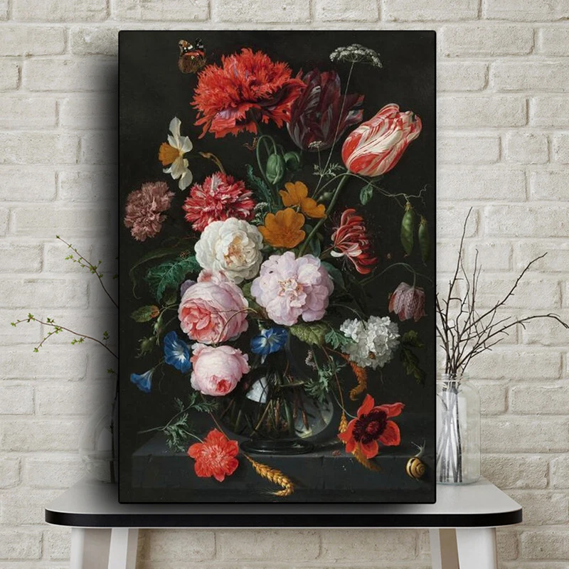 Classical Flowers In A Glass Vase Canvas Paintings on The Wall Nordic Flowers Still Life Wall Pictures for Home Room Cuadros
Classical Flowers In A Glass Vase Canvas Paintings on The Wall Nordic Flowers Still Life Wall Pictures for Home Room Cuadros