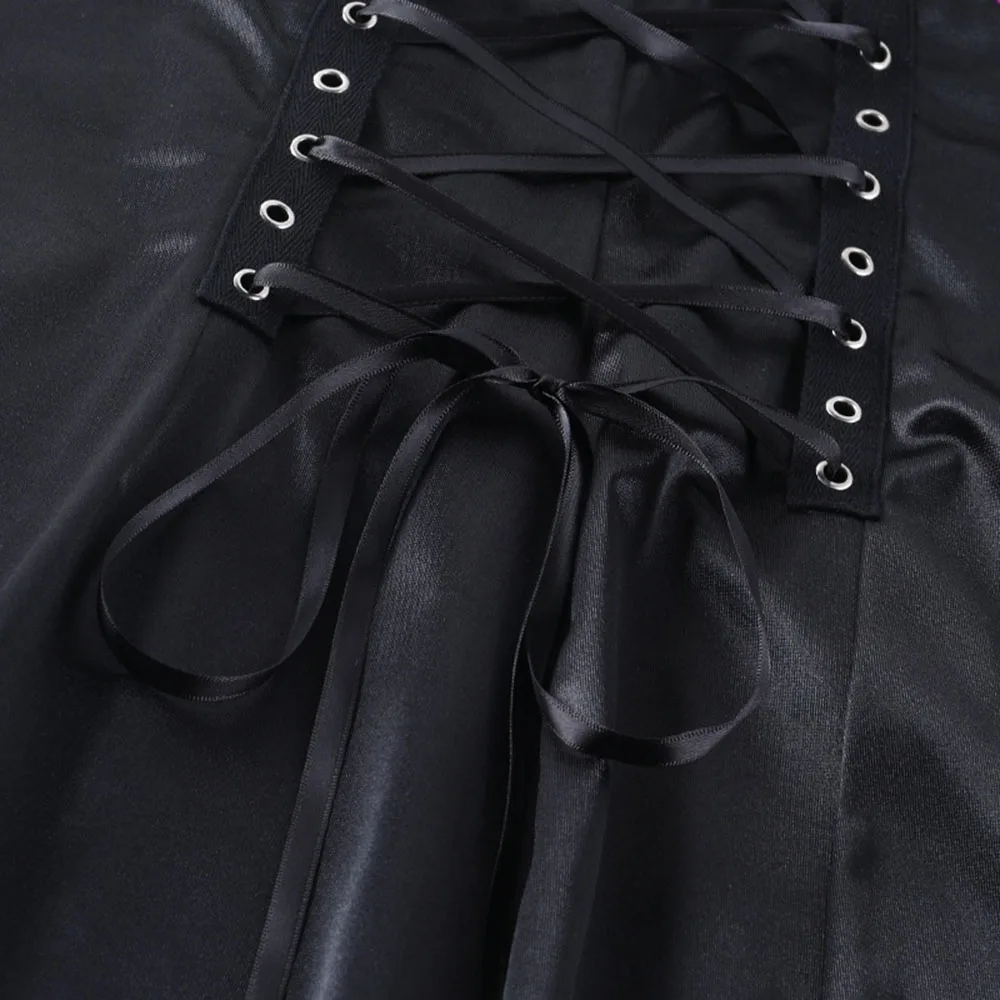 Gothic Cross Suspender Slit Dress Early Autumn High Waist Lace Mid-length Skirt Solid Color Fashion High Street Women's Clothing
Gothic Cross Suspender Slit Dress Early Autumn High Waist Lace Mid-length Skirt Solid Color Fashion High Street Women's Clothing