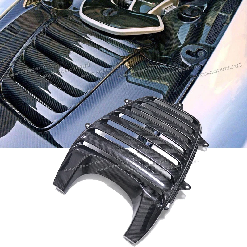 Commas Dry Carbon Fiber Rear Engine Hood Cover Boot Lid Tail Trim For McLaren MP4 650S OEM 
Commas Dry Carbon Fiber Rear Engine Hood Cover Boot Lid Tail Trim For McLaren MP4 650S OEM