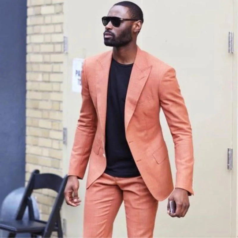 2020 Men Casual Suits Spring Wedding Bridegroom Clothing Set Two Pieces Peaked Lapel (Blazer+Pant) Tuxedos
2020 Men Casual Suits Spring Wedding Bridegroom Clothing Set Two Pieces Peaked Lapel (Blazer+Pant) Tuxedos