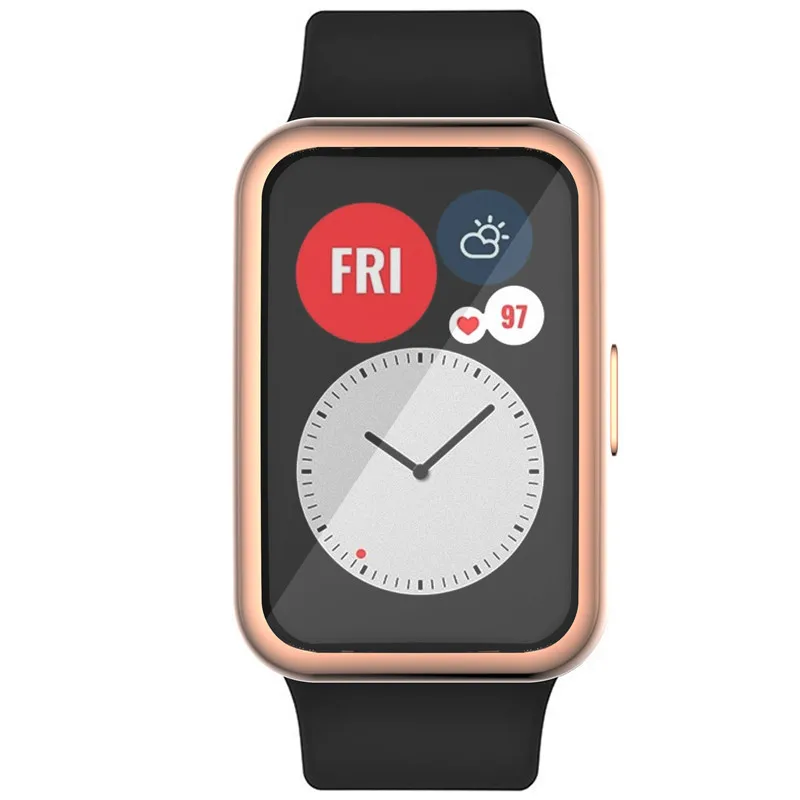 Protective Edge Frame Bumper For Huawei Watch Fit Bumper Screen Protector Cover TPU Soft Full Screen Glass Protector Case Shell
Protective Edge Frame Bumper For Huawei Watch Fit Bumper Screen Protector Cover TPU Soft Full Screen Glass Protector Case Shell