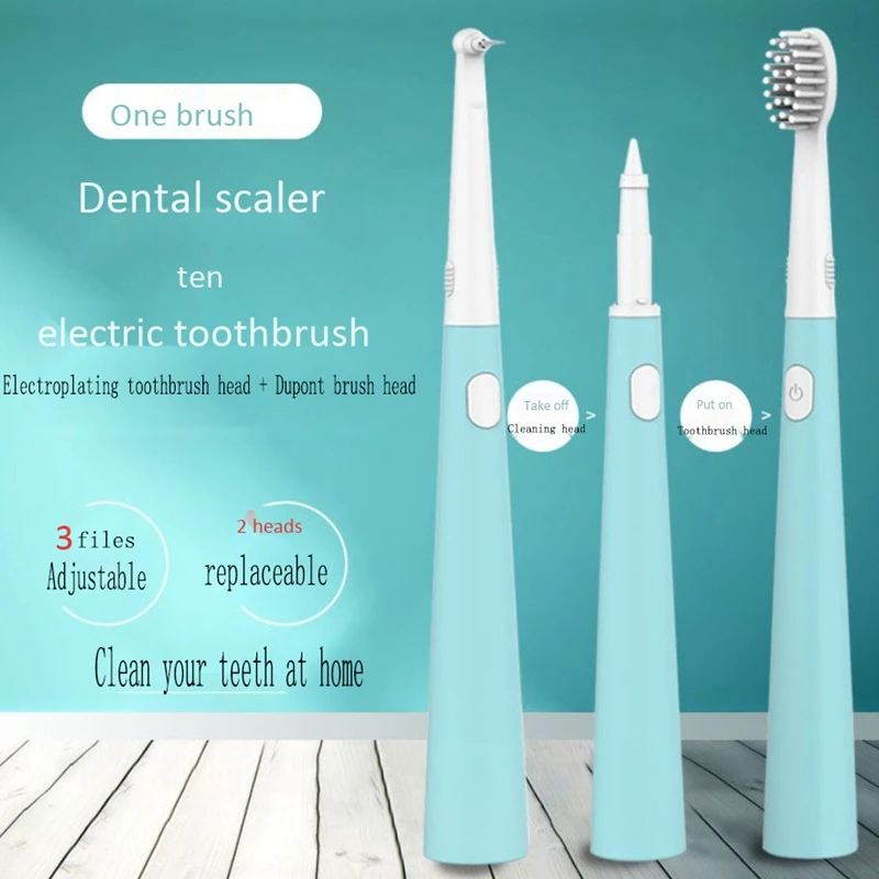 2In1Multi-Function Electric Toothbrush Flosser Tooth Cleaner Calculus Teeth Cleaning Whitening Device 
2In1Multi-Function Electric Toothbrush Flosser Tooth Cleaner Calculus Teeth Cleaning Whitening Device