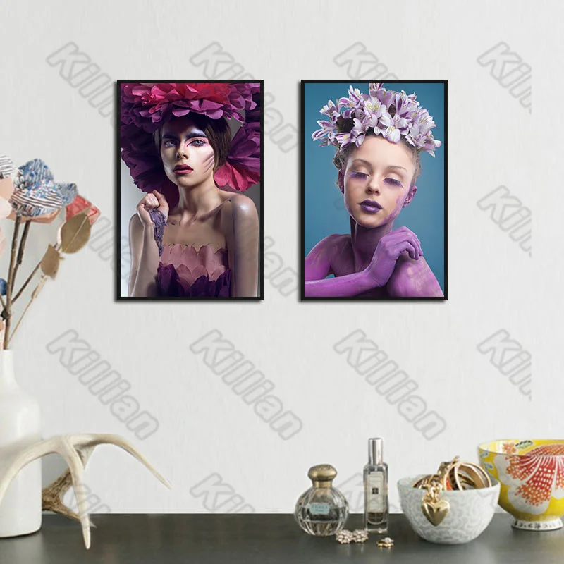 Simple and Beautiful Purple Girl Canvas Painting Posters and Print Murals In Nordic Modern Style for Living Room and Decoration
Simple and Beautiful Purple Girl Canvas Painting Posters and Print Murals In Nordic Modern Style for Living Room and Decoration