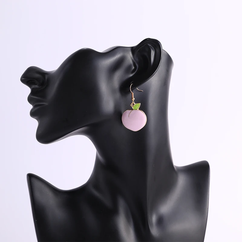 Makersland Women Earrings Unique Design Drop Earrings Kawaii Mushroom Peach Geometric Zircon Earring for lady Fashion Jewelry
Makersland Women Earrings Unique Design Drop Earrings Kawaii Mushroom Peach Geometric Zircon Earring for lady Fashion Jewelry