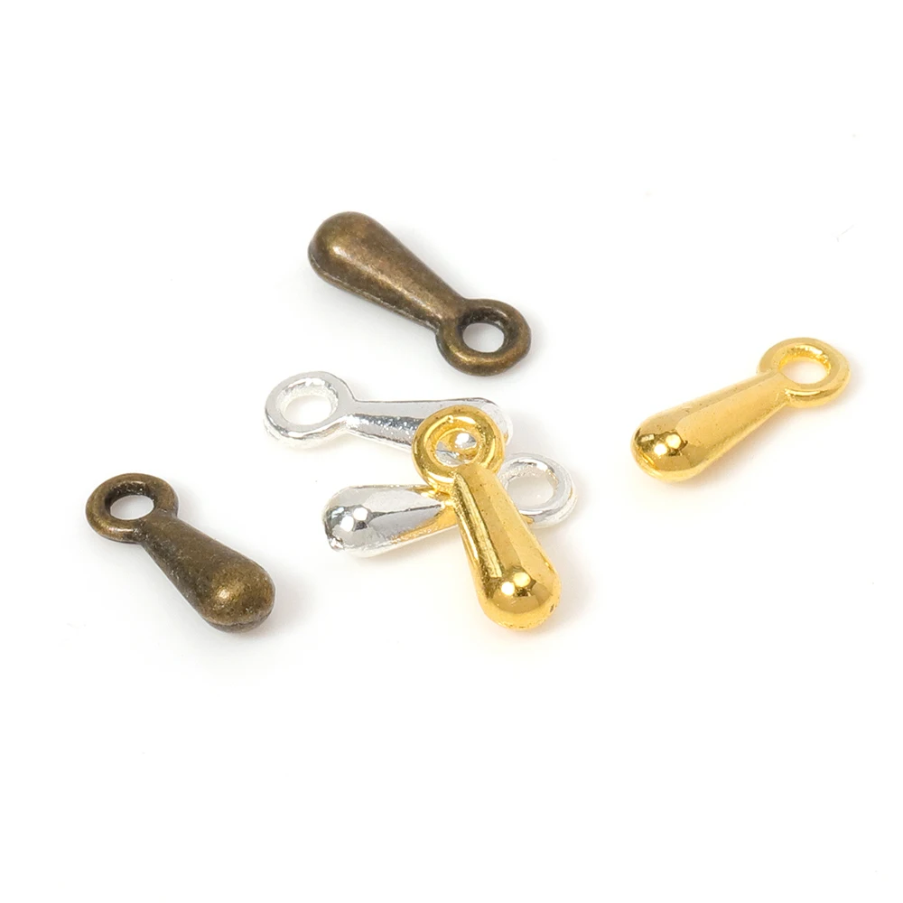 100pcs/lot 3x6mm Copper End Beads Chain End Connector For DIY Jewelry Findings & Components
100pcs/lot 3x6mm Copper End Beads Chain End Connector For DIY Jewelry Findings & Components