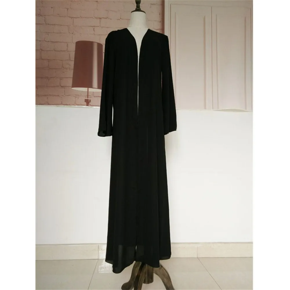 Middle East Turkish Abaya Muslim Women Long Dress Ramadan Islamic Arab Maxi Robe Gown Open Kimono Cardigan Solid Color Fashion
Middle East Turkish Abaya Muslim Women Long Dress Ramadan Islamic Arab Maxi Robe Gown Open Kimono Cardigan Solid Color Fashion