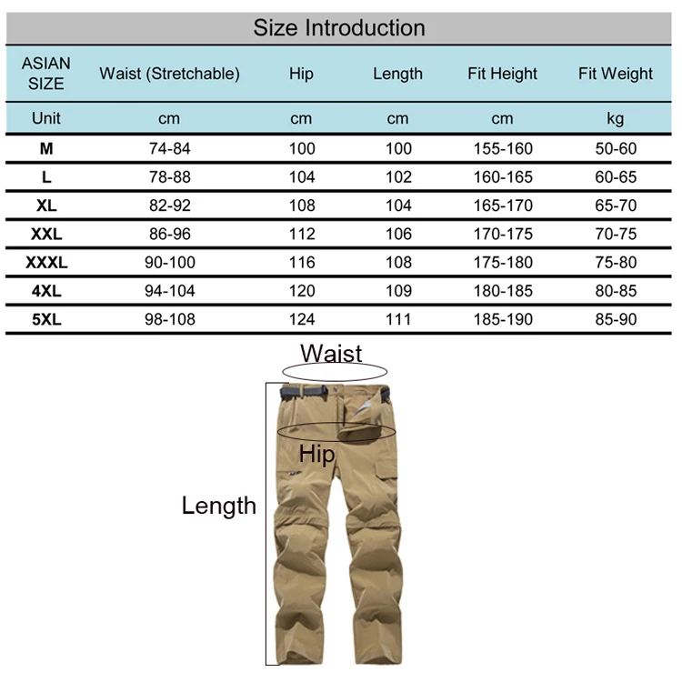 Sports Casual Quick-Dry Pants Men Summer Elastic Breathable Trousers Travel Camping Trekking Solid Color Detachable Shorts
Sports Casual Quick-Dry Pants Men Summer Elastic Breathable Trousers Travel Camping Trekking Solid Color Detachable Shorts