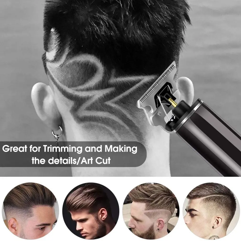 T11 Electric T-Blade Hair Clipper Detailed Hair Clippers LCD Display Trimmer Portable Waterproof Haircut Set 
T11 Electric T-Blade Hair Clipper Detailed Hair Clippers LCD Display Trimmer Portable Waterproof Haircut Set
