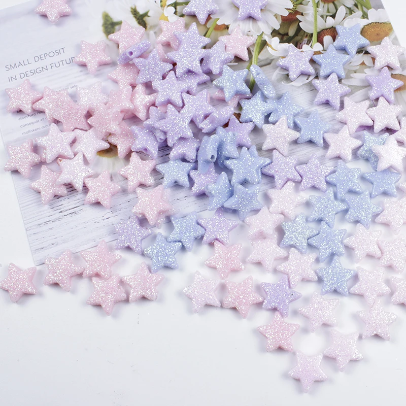 20Pcs/Lot Acrylic Beads Five-Pointed Star Shape Loose Spacer Bead For Jewelry Making DIY Bracelet Necklace Crafts Accessories
20Pcs/Lot Acrylic Beads Five-Pointed Star Shape Loose Spacer Bead For Jewelry Making DIY Bracelet Necklace Crafts Accessories