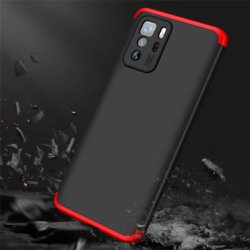 Чехол Poco X3 GT для Xiaomi чехол 3 в 1 телефона с полной защитой на 360 градусов PocoX3 жесткая