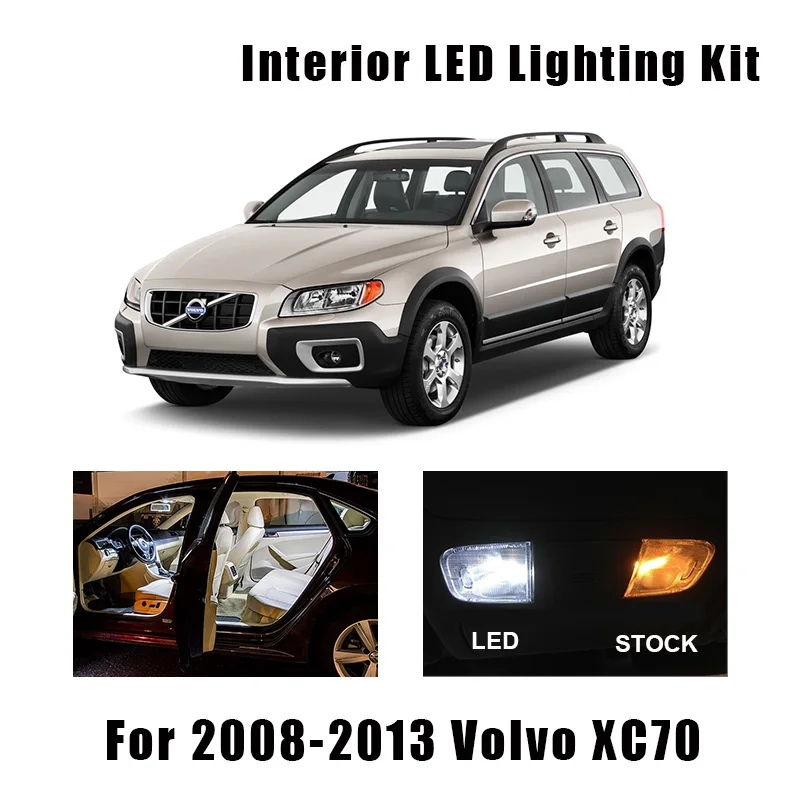 16 Bulbs White Canbus LED Interior Reading Light Kit Fit For Volvo XC70 2008-2010 2011 2012 2013 Map Dome Cargo License Lamp
16 Bulbs White Canbus LED Interior Reading Light Kit Fit For Volvo XC70 2008-2010 2011 2012 2013 Map Dome Cargo License Lamp