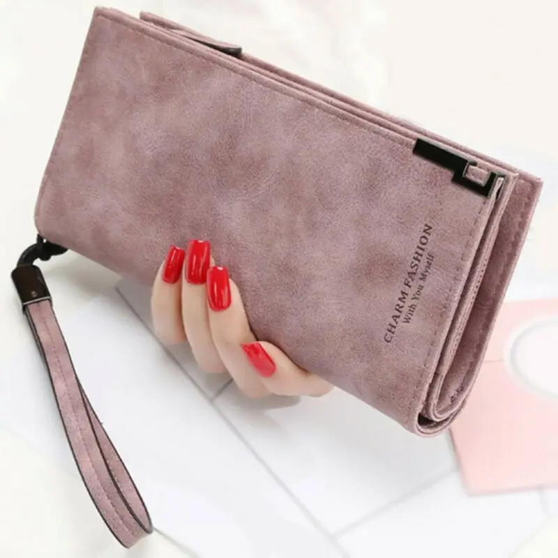 Women Leather Wallet Card Holder Clutch Coin Purse Phone Purse Bag Ladies Fashion Wallet
Women Leather Wallet Card Holder Clutch Coin Purse Phone Purse Bag Ladies Fashion Wallet