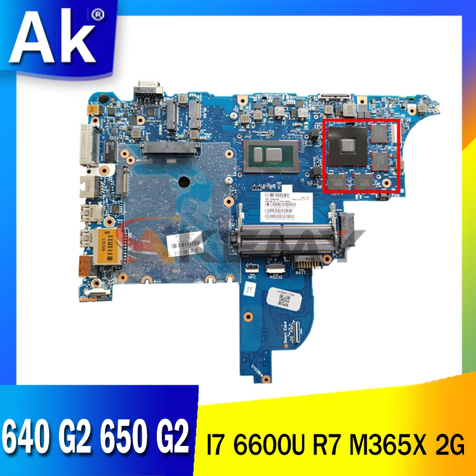 Материнская плата для ноутбука HP ProBook 640 G2 650 G2 процессор I7 6600U R7 m365x 2G circus-6050a2723701-mb-a02 100% ТЕСТ ОК
Материнская плата для ноутбука HP ProBook 640 G2 650 G2 процессор I7 6600U R7 m365x 2G circus-6050a2723701-mb-a02 100% ТЕСТ ОК
