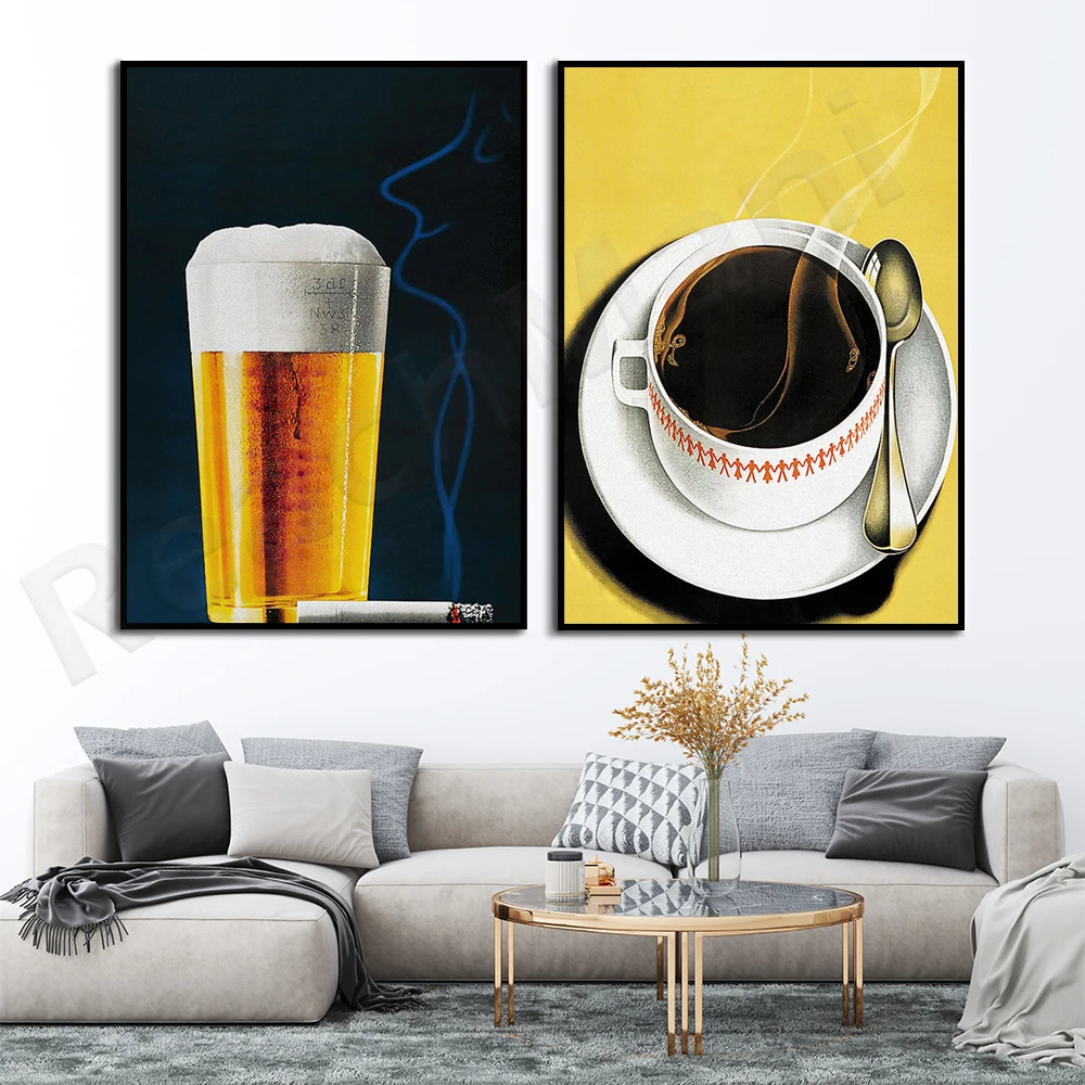 Bar wall decoration, beer and cigarette wall art, coffee prints, kitchen wall art cafe decoration printing canvas poster printin
Bar wall decoration, beer and cigarette wall art, coffee prints, kitchen wall art cafe decoration printing canvas poster printin