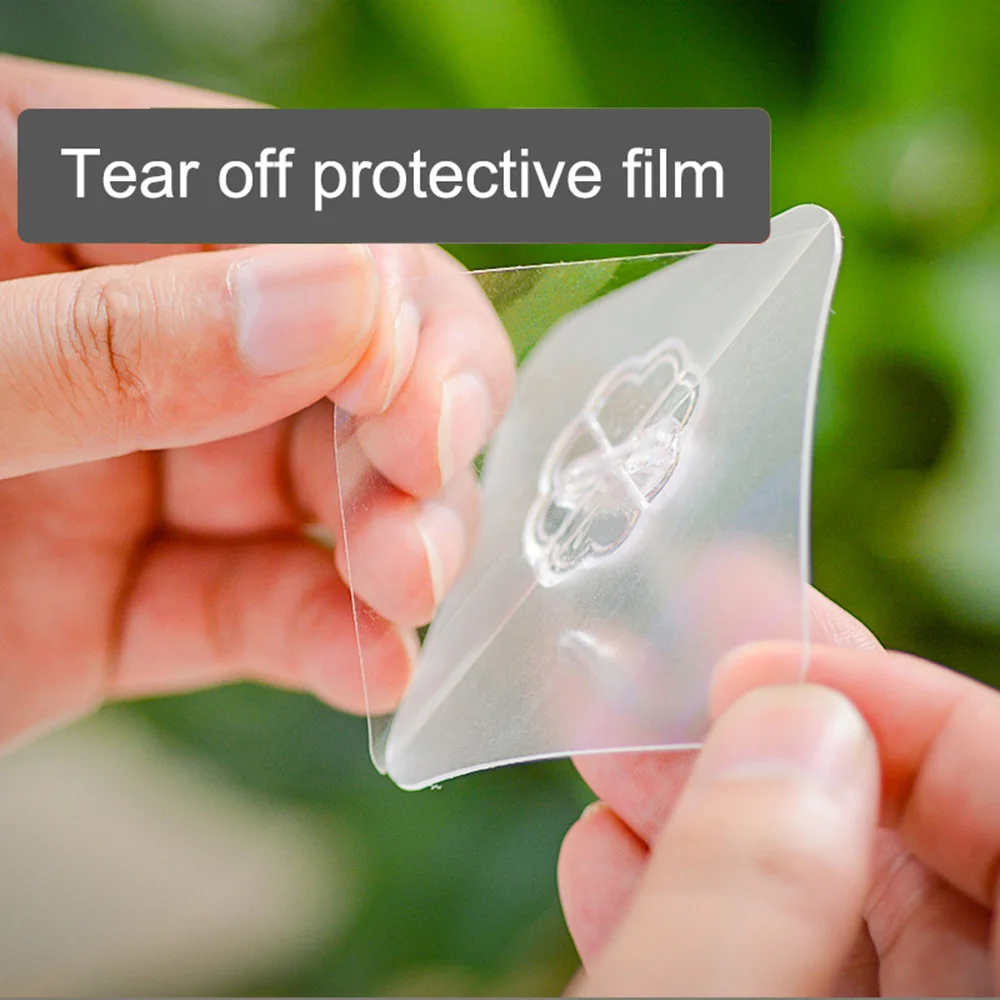 1 Set Hook Self-Adhesive Wall Hanger Holder Sticky material Bathroom Kitchen ABS + Stainless Steel Clear
1 Set Hook Self-Adhesive Wall Hanger Holder Sticky material Bathroom Kitchen ABS + Stainless Steel Clear