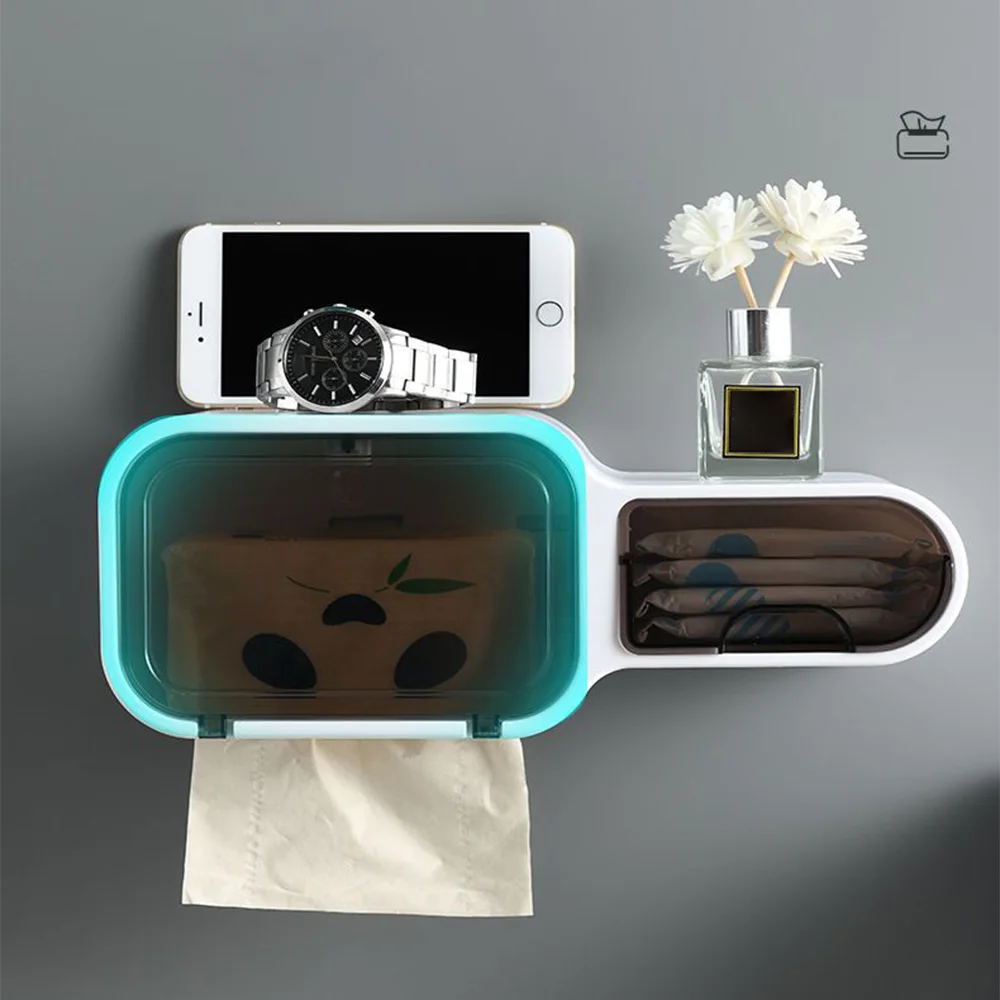 Waterproof Toilet Paper Holder Plastic Paper Towels Holder Wall Mounted Bathroom Shelf Storage Box Portable Toilet Roll Holder
Waterproof Toilet Paper Holder Plastic Paper Towels Holder Wall Mounted Bathroom Shelf Storage Box Portable Toilet Roll Holder