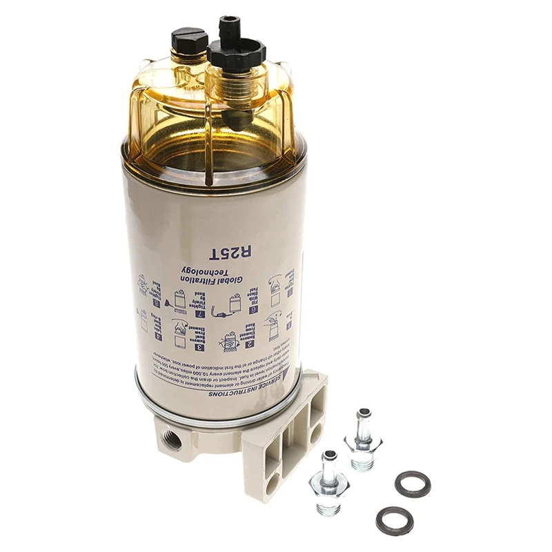 R25T Fuel Filter Oil-Water Separator Assembly for 245R Series Diesel- Engine WK940/38X 20386081 2044633 FS19778
R25T Fuel Filter Oil-Water Separator Assembly for 245R Series Diesel- Engine WK940/38X 20386081 2044633 FS19778