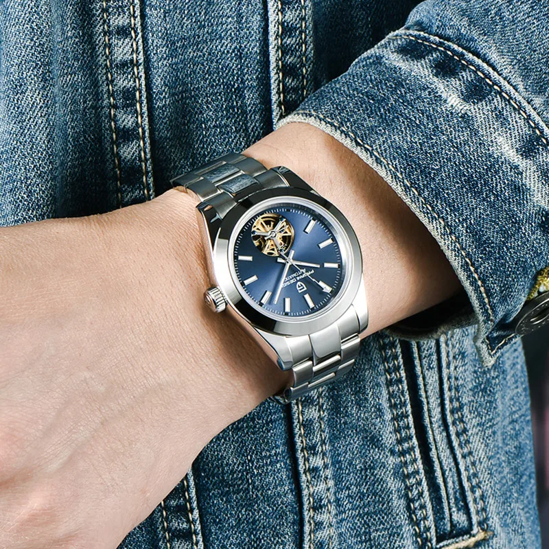 PAGANI DESIGN Top Brand Business Waterproof Mechanical Watch Stainless Steel Men Watch Sapphire Glass Tourbillon Automatic Watch
PAGANI DESIGN Top Brand Business Waterproof Mechanical Watch Stainless Steel Men Watch Sapphire Glass Tourbillon Automatic Watch