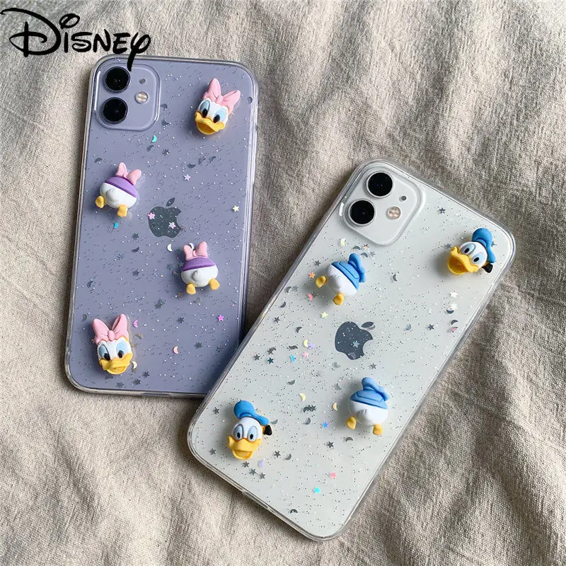 Disney Cute Donald Duck Original Transparent Phone Case for iPhone 7/8P/X/XR/XS/XSMAX/11/12Pro/12min Phone Couple Case Cover
Disney Cute Donald Duck Original Transparent Phone Case for iPhone 7/8P/X/XR/XS/XSMAX/11/12Pro/12min Phone Couple Case Cover