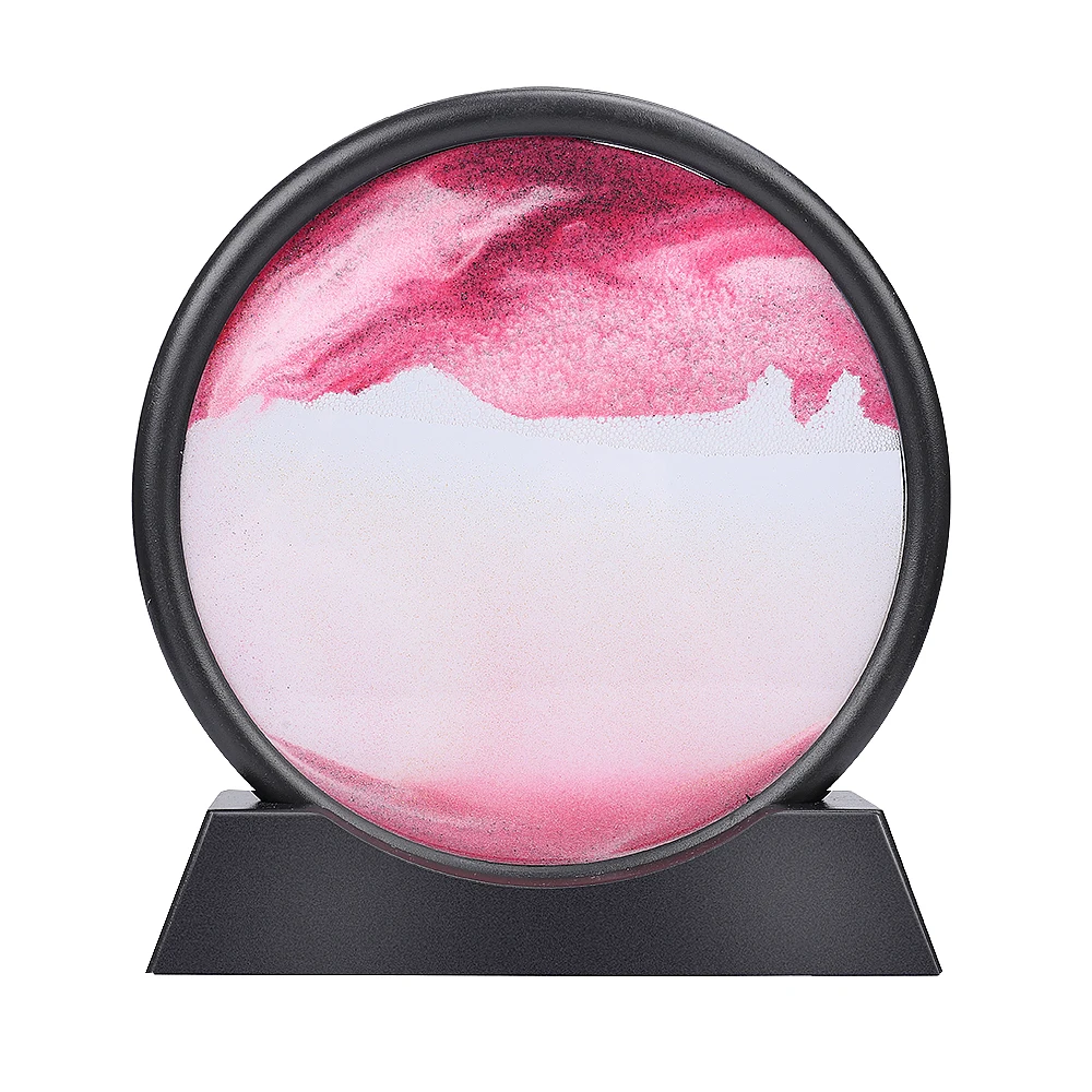 7inch Moving Sand Art Picture Round Glass 3D Deep Sea Sandscape In Motion Display Flowing Sand Frame
7inch Moving Sand Art Picture Round Glass 3D Deep Sea Sandscape In Motion Display Flowing Sand Frame