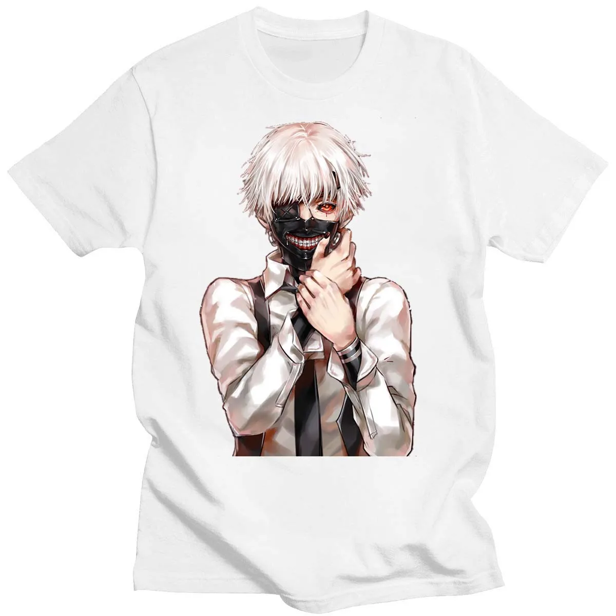 Tokyo Ghoul Shirt Men Graphic T Shirts Kaneki Ken Cotton Cartoon T-Shirt Women Fashion Print Anime Manga Unisex Casual Clothing
Tokyo Ghoul Shirt Men Graphic T Shirts Kaneki Ken Cotton Cartoon T-Shirt Women Fashion Print Anime Manga Unisex Casual Clothing