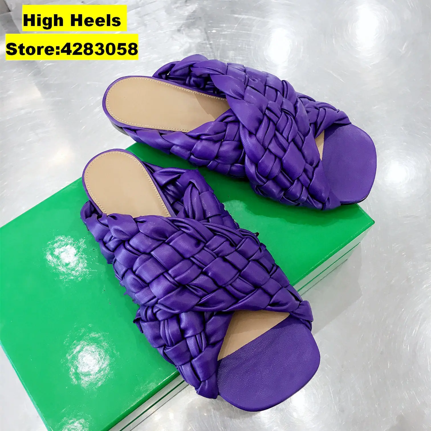 Casual Designer Women Shoes Genuine Leather Mule Sandals With An Elongated Squared Toe Sandalias De Las Mujeres Mujer 2021
Casual Designer Women Shoes Genuine Leather Mule Sandals With An Elongated Squared Toe Sandalias De Las Mujeres Mujer 2021