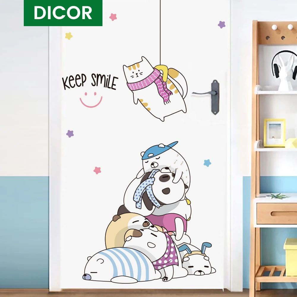 dicor Genuine Cartoon Wall Stickers for Kids Rooms UFO CATCHER Kawaii Animals DIY Home Decoration Accessories QT1814KJ
dicor Genuine Cartoon Wall Stickers for Kids Rooms UFO CATCHER Kawaii Animals DIY Home Decoration Accessories QT1814KJ