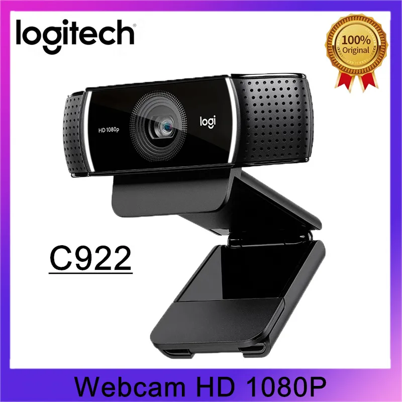 Promotion Logitech C922 Pro HD 1080P Webcam Autofocus Camera USB Video Camera Build in Mic for Computer Zeiss Lens With Tripod
Promotion Logitech C922 Pro HD 1080P Webcam Autofocus Camera USB Video Camera Build in Mic for Computer Zeiss Lens With Tripod