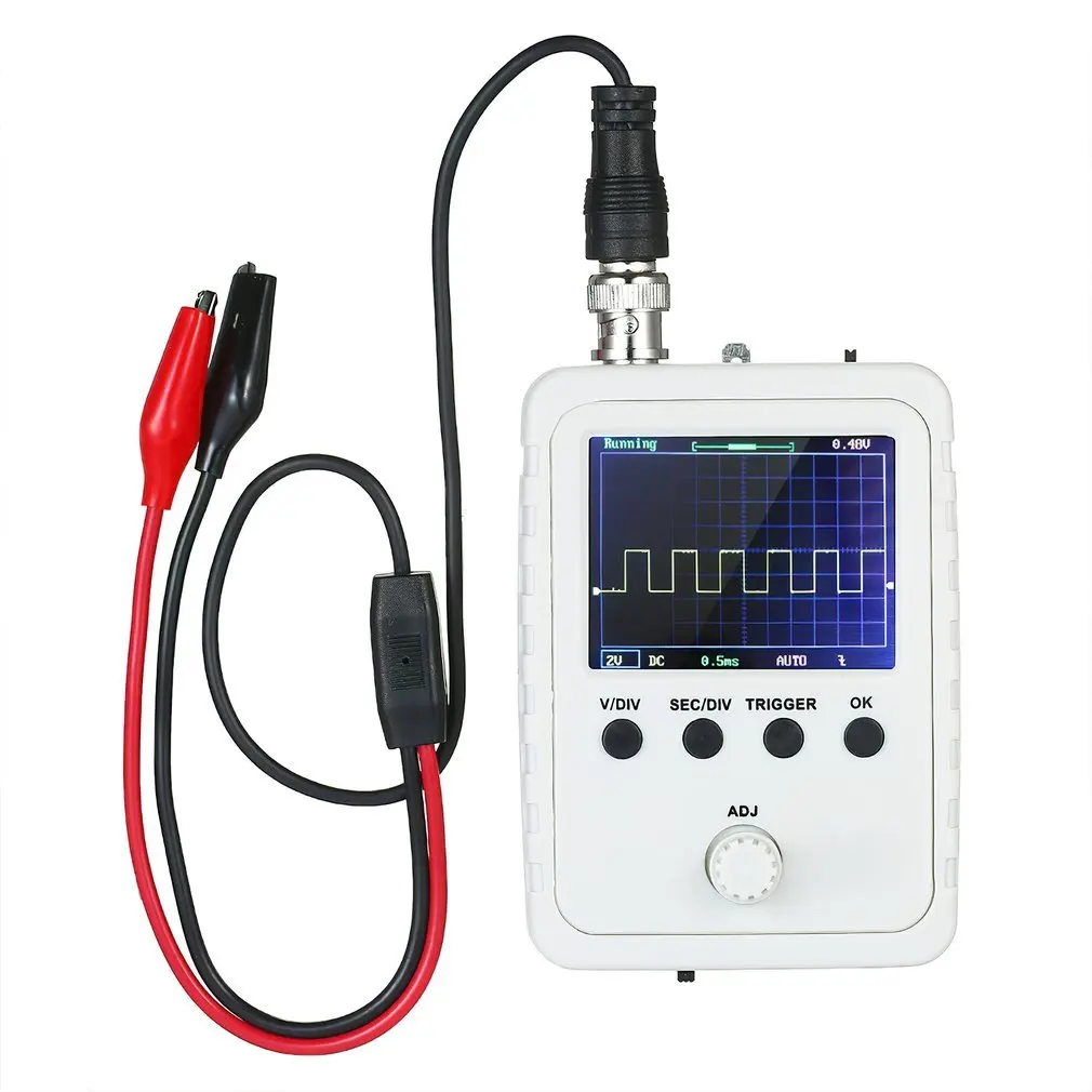 

Portable Digital Mini Oscilloscope Logic Analyzer Kit Oscilloscope Cable Probe Panel Photovoltaic Panel Connector
