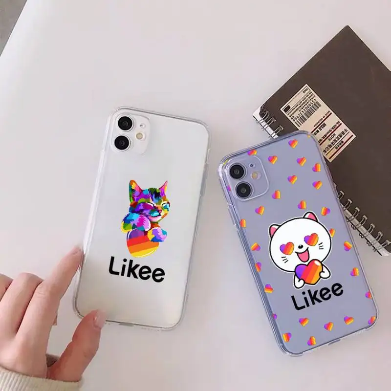 likee Phone Case Clear Transparent for iPhone 11 12 13 mini pro XS MAX 8 7 6 6S Plus X 5S SE XR 2020
likee Phone Case Clear Transparent for iPhone 11 12 13 mini pro XS MAX 8 7 6 6S Plus X 5S SE XR 2020