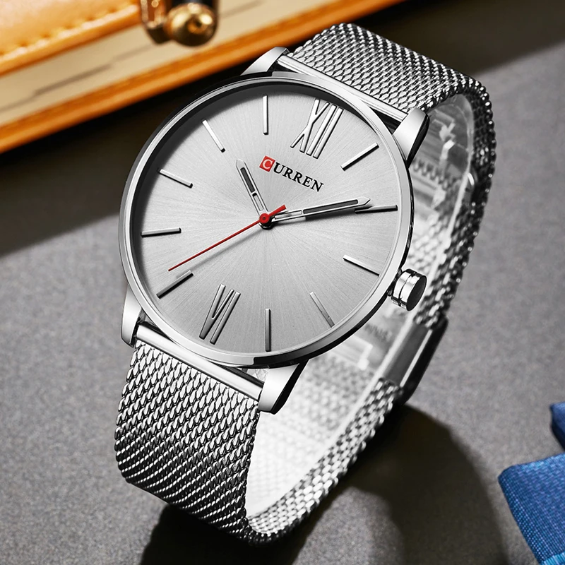 Original CURREN Top Brand Luxury Watches Gold Men Watches Ultra Thin Men Quartz-Watch Steel Clock male Hodinky Horloge Mannen
Original CURREN Top Brand Luxury Watches Gold Men Watches Ultra Thin Men Quartz-Watch Steel Clock male Hodinky Horloge Mannen