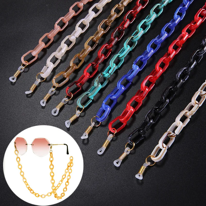 Acrylic Glasses chain Non-slip lanyard sunglasses chain Glasses holder luxury glasses chain masks chain Decorative Eyeglass Rope 
Acrylic Glasses chain Non-slip lanyard sunglasses chain Glasses holder luxury glasses chain masks chain Decorative Eyeglass Rope