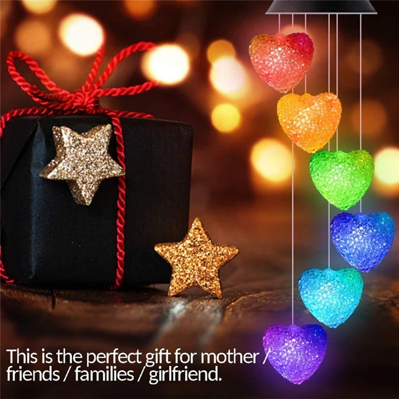Portable Windbell Light Solar Powered LED Wind Chimes Color Changing Light Outdoor Garden Balcony Pathway Deco Lamp
Portable Windbell Light Solar Powered LED Wind Chimes Color Changing Light Outdoor Garden Balcony Pathway Deco Lamp
