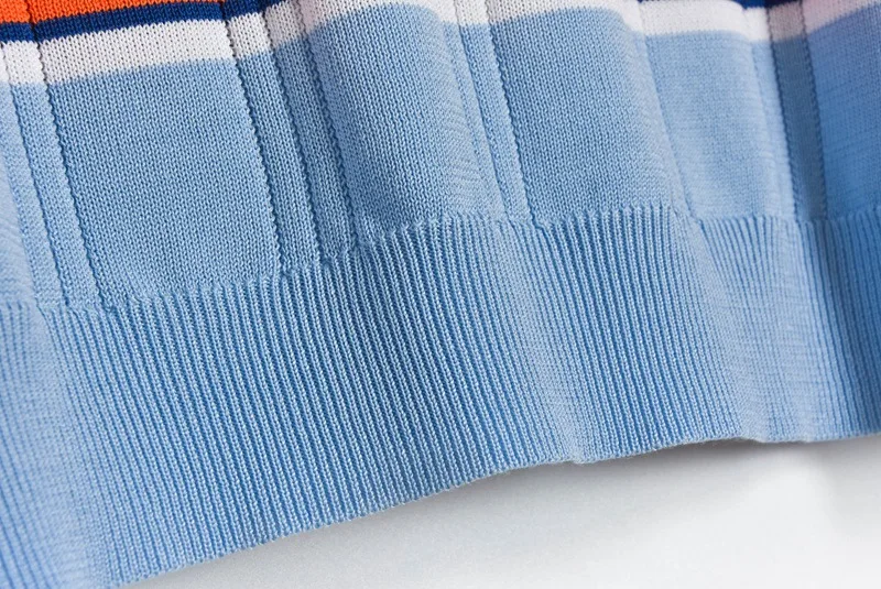 2020 Casual Summer Sweater shirt Harajuku Women Tees Striped Short Sleeve T-shirt Sequined High Quality Elegant Tshirt Knitwear
2020 Casual Summer Sweater shirt Harajuku Women Tees Striped Short Sleeve T-shirt Sequined High Quality Elegant Tshirt Knitwear