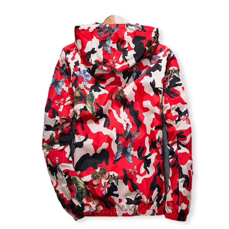 2020 High Quality Women Windbreaker Jacket Spring Summer Camo Thin Female Camouflage Butterfly Windbreaker Coats Hooded
2020 High Quality Women Windbreaker Jacket Spring Summer Camo Thin Female Camouflage Butterfly Windbreaker Coats Hooded