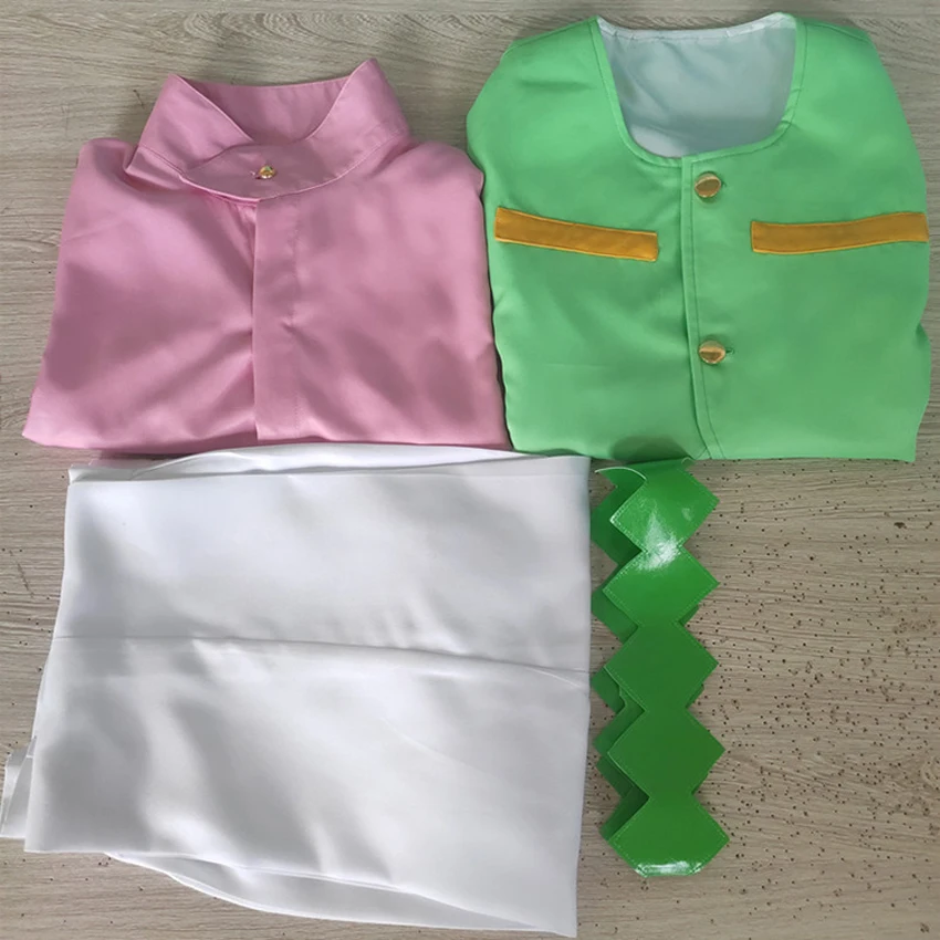 Anime Jojo JoJo's Bizarre Adventure Rohan Kishibe Cosplay Costume Women Men Halloween Party Jacket Pants Wig Earrings
Anime Jojo JoJo's Bizarre Adventure Rohan Kishibe Cosplay Costume Women Men Halloween Party Jacket Pants Wig Earrings
